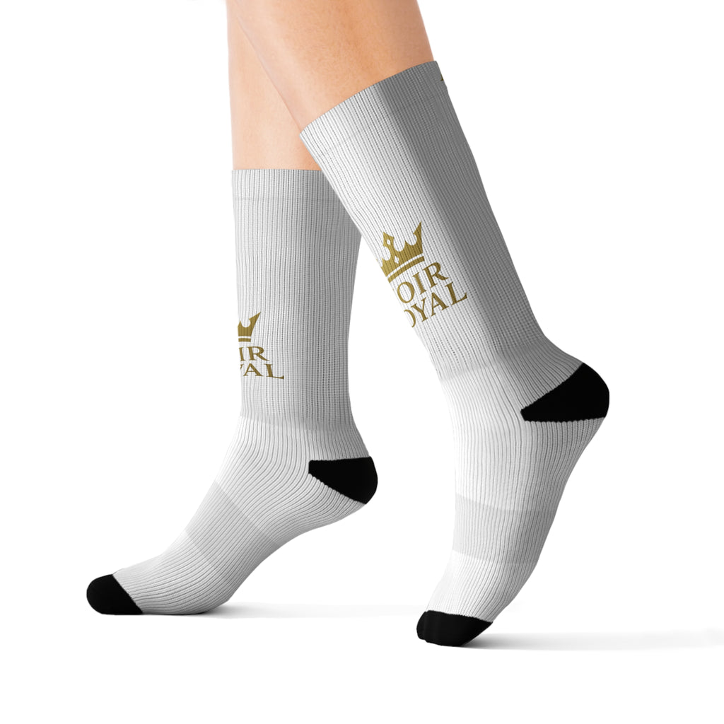Chaussettes à sublimation Noir Royal