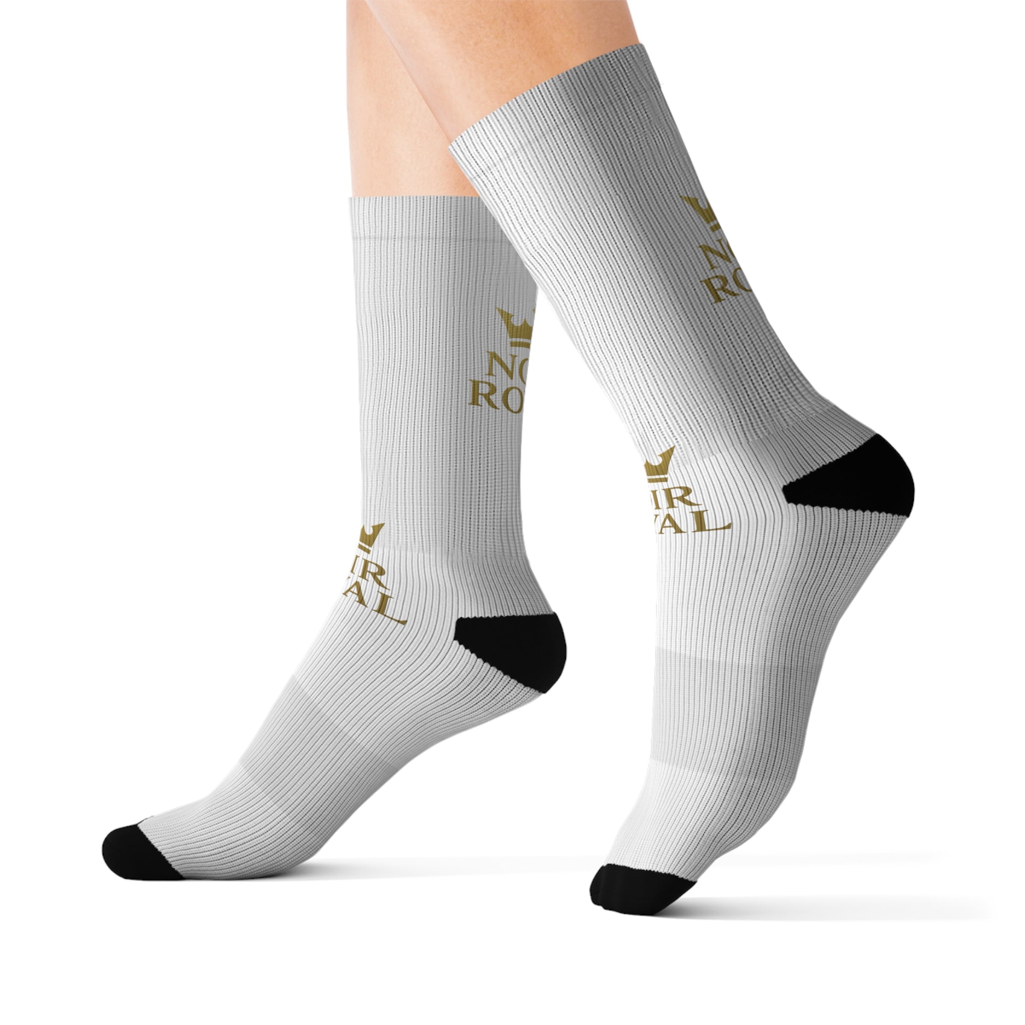 Chaussettes à sublimation Noir Royal