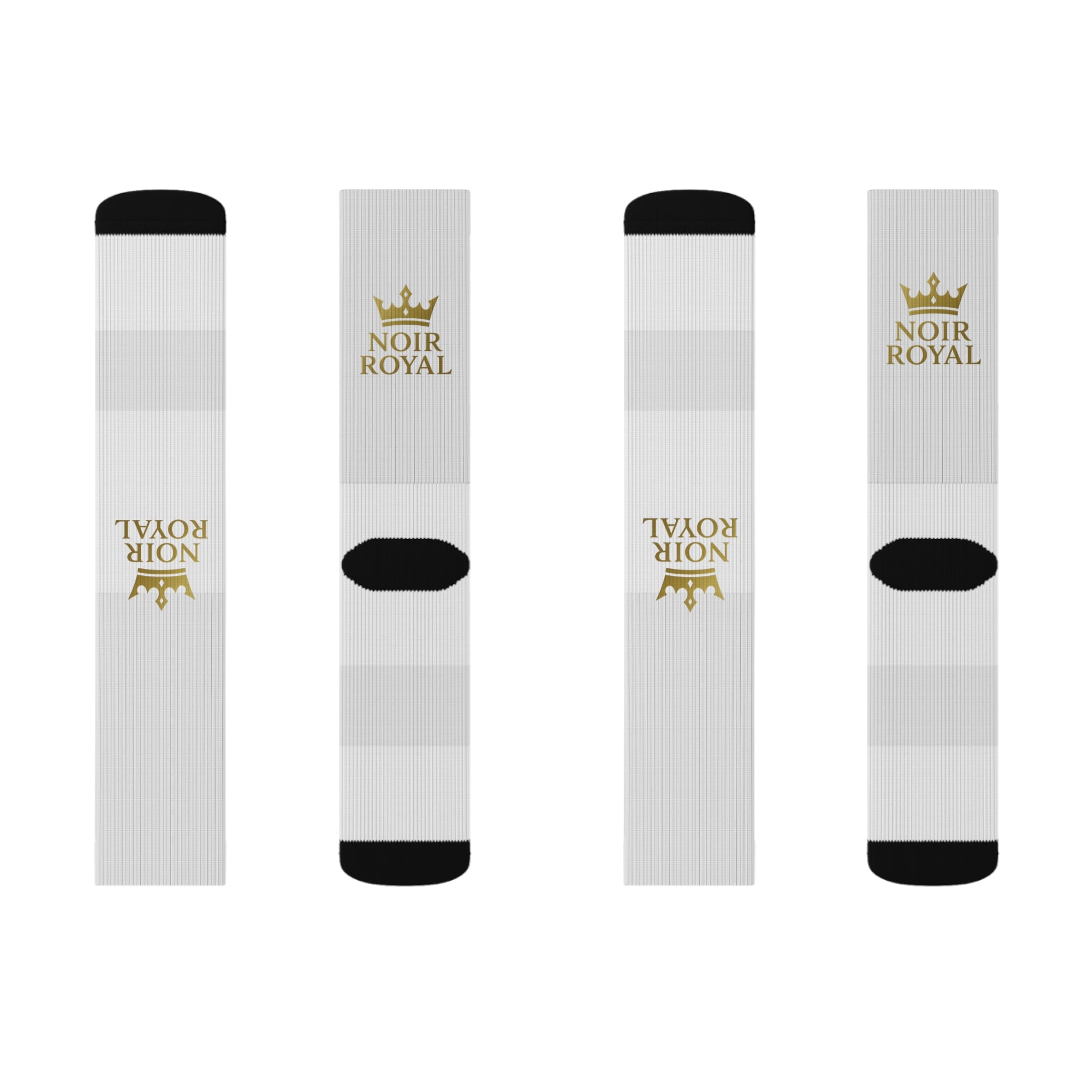 Chaussettes à sublimation Noir Royal