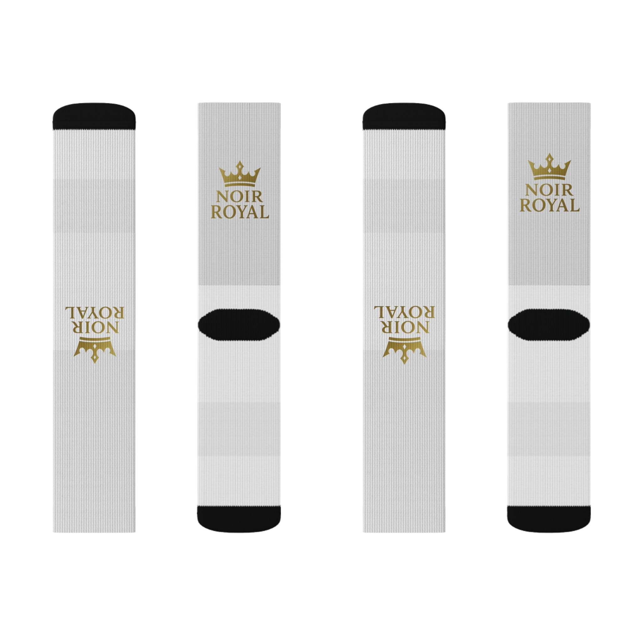 Chaussettes à sublimation Noir Royal