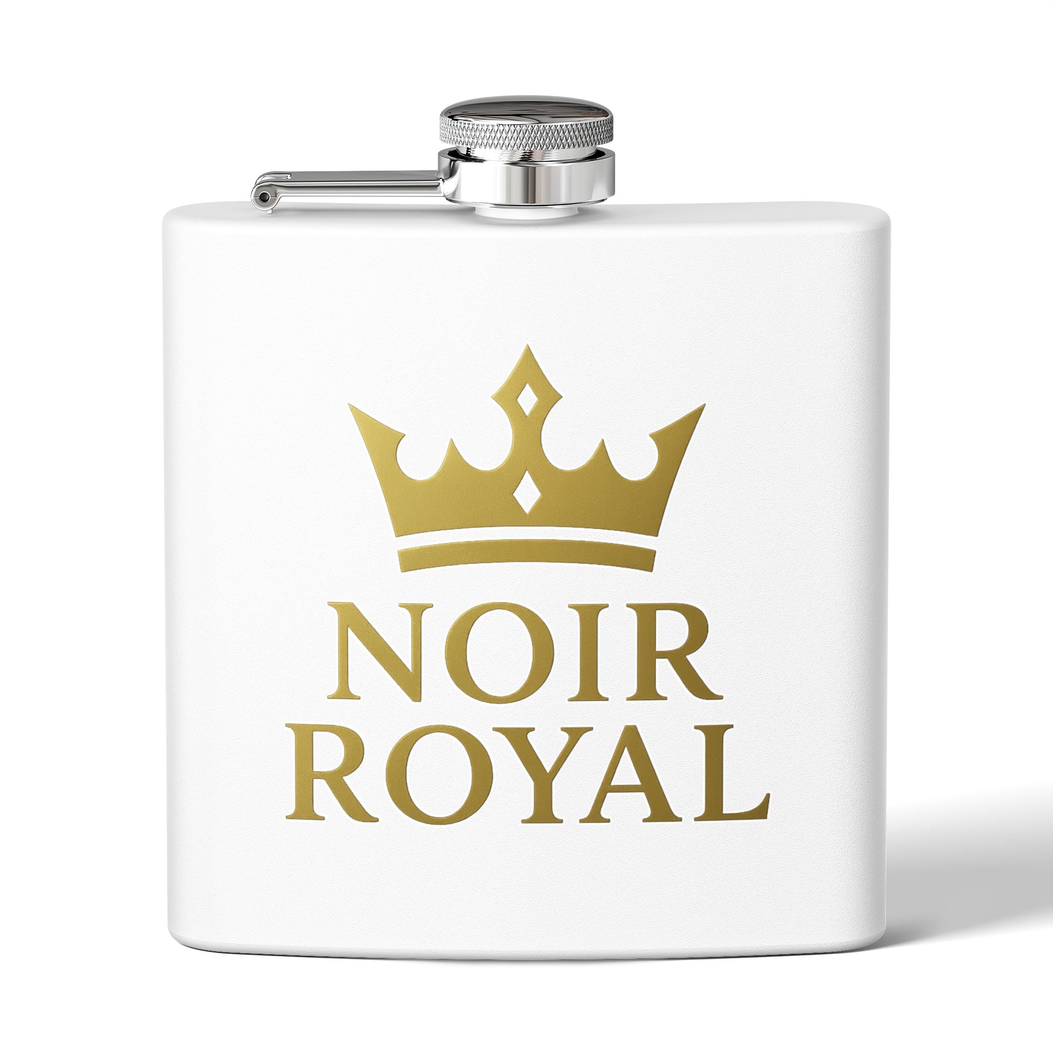 Élégante flasque royale en acier inoxydable de 170 ml